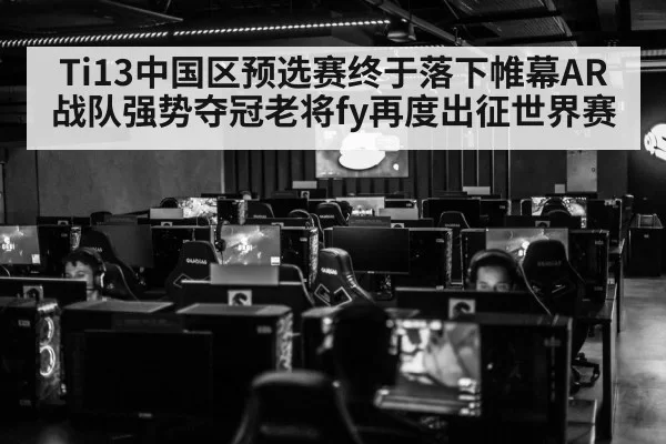 Ti13中国区预选赛终于落下帷幕AR战队强势夺冠老将fy再度出征世界赛